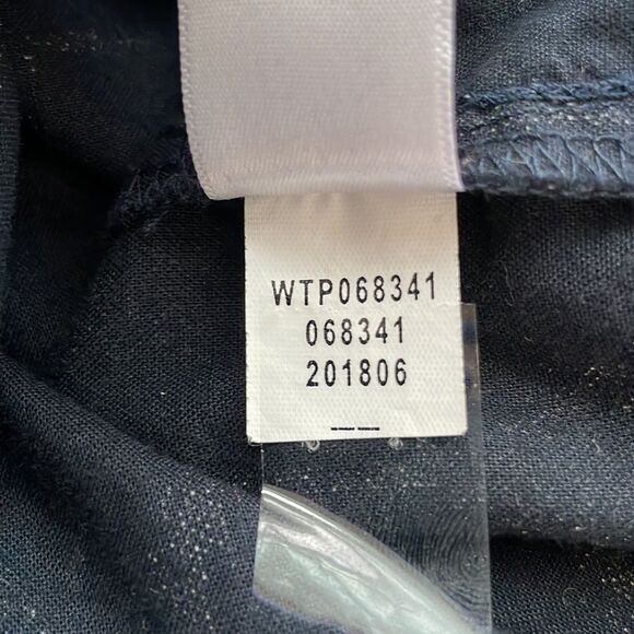 J. Jill. Pure Jill Blue Ikat Kimono Boxy Cotton Blouse. Size Small. - Picture 14 of 14